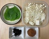 えのきの梅昆布あえ作り方1写真