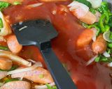 調味料3つ！簡単ナポリタン作り方3写真