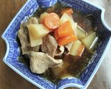 大根と人参 豚肉炊き！厨房ばあばぁ！作り方4写真