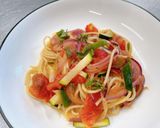 カンタン★夏野菜のパスタ作り方7写真