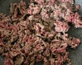 生マカ入り　肉みそのきゅうり炒め作り方2写真