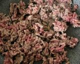生マカ入り　肉みそのきゅうり炒め作り方2写真
