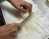簡単時短！牛コマカレーうどん作り方1写真