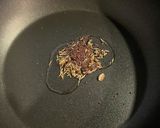 ミートソースでスパイスカレー作り方1写真