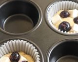 ブルーベリーとクリームチーズのマフィン作り方5写真