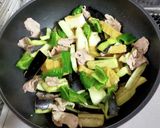 なす、ピーマンと厚揚げのみそ炒め作り方6写真
