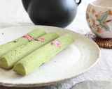 桜の花入り抹茶フィナンシェ作り方8写真
