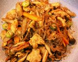 塩麹漬け鶏胸肉と糸こんにゃくのナポリタン作り方4写真