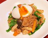 塩麹漬け鶏胸肉と糸こんにゃくのナポリタン作り方5写真