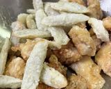 山口県の人気給食★チキンチキンごぼう作り方4写真