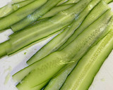 簡単野菜前菜！プチトマトとツナの胡瓜巻き作り方1写真