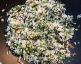 Crab/Komatsuna Rice作り方7写真