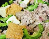 厚揚げ豆腐の豚玉チャンプルー作り方3写真