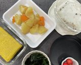 令和五年　文月四日　お弁当作り方4写真
