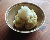 丸ごとなすのレンジ蒸し★おろしてんこ盛り作り方4写真