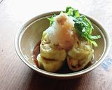 丸ごとなすのレンジ蒸し★おろしてんこ盛り作り方5写真