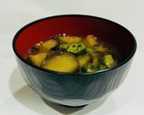 なすとオクラの味噌汁作り方6写真