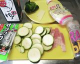 夕飯10分★ズッキーニの無限炒め★お弁当作り方2写真