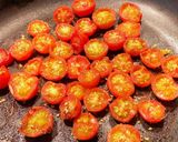 フライパン焼きトマト作り方3写真