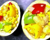 丸茄子の夏野菜たっぷりヴィーガングラタン作り方11写真