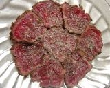☆　牛肉のタタキで簡単カルパッチョ作り方10写真