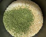 いりごま・青海苔の炊込ご飯 鶏がらスープ作り方1写真