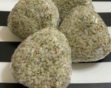 いりごま・青海苔の炊込ご飯 鶏がらスープ作り方2写真