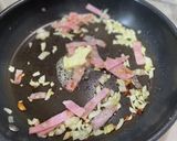 ウニ醤油の和風クリームパスタ作り方5写真