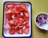 夏バテ解消！さっぱりトマトマリネ作り方1写真