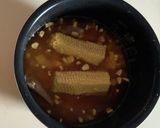 だし醤油バターとうもろこしごはん作り方3写真