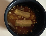 だし醤油バターとうもろこしごはん作り方3写真