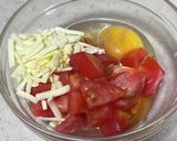 簡単♡完熟トマトのモーニングオムレツ♡作り方1写真