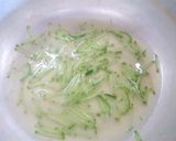【離乳食後期】きゅうりのスープ作り方3写真