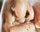 鶏胸肉の梅しそ巻作り方3写真