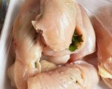 鶏胸肉の梅しそ巻作り方3写真