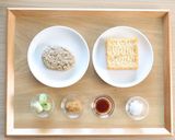 介護食　リメイク　厚揚げのはさみ焼き作り方1写真