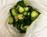 梅と生姜でサッパリ♪キュウリの即席漬け作り方3写真