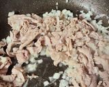 豚こま肉のオニオン醤油炒め作り方3写真