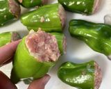 煮るだけ♡我が家のピーマンの肉詰め作り方6写真
