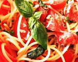 トマトとバジルの冷製パスタ。お弁当にも！作り方4写真