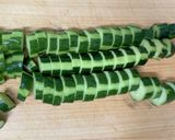 梅風味!きゅうりと豚肉の塩昆布サラダ♪作り方1写真