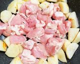 鶏肉とジャガイモのホクホク炒め作り方3写真