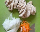 サラダチキンの南蛮漬け作り方1写真