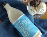 材料2つ簡単おやつ☆甘酒アイス。作り方5写真