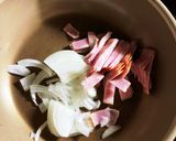 計量不要☆さつま芋とベーコンのサラダ作り方4写真