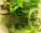 大葉ともやしの卵炒め作り方1写真