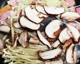 ◇ブロックベーコンときのこのパスタ◇作り方2写真
