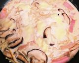◇ブロックベーコンときのこのパスタ◇作り方4写真