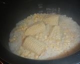 だし醤油で炊く‥「ホワイトコーンご飯」作り方4写真