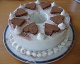 【ハートふんわり*生チョコシフォン♬】作り方6写真
